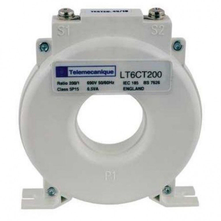 Трансформатор тока Schneider Electric Tesys T 200//1А, кл.т. 5, LT6CT2001