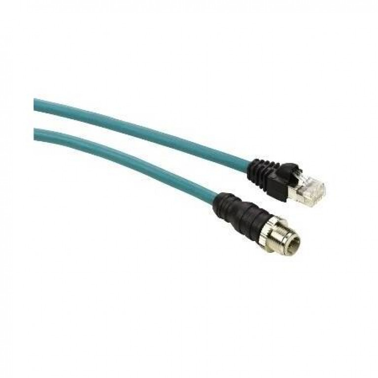 Соединит.кабель ETHERNET 3 м, RJ45, M12, IP67