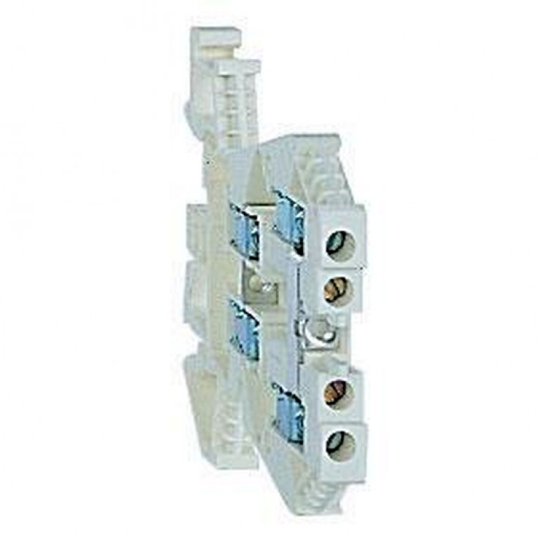Проходная клемма с винтовым зажимом Schneider Electric 4мм², серый, AB1ET435U