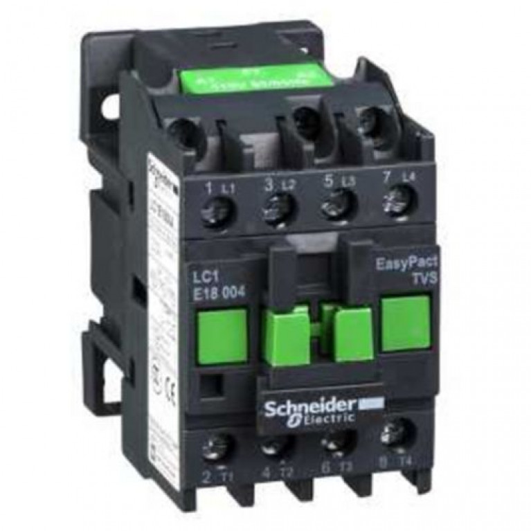 Контактор Schneider Electric EasyPact TVS 4P 32А 400//110В AC, LC1E18004F7