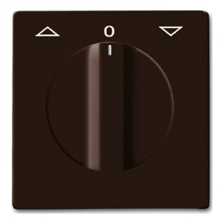 Накладка на жалюзийный выключатель ABB ALLWETTER, коричневый, 2CKA001710A3801