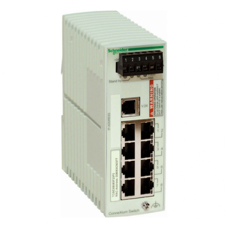 Коммутатор ConneXium (Managed) 8TX, бюджетный