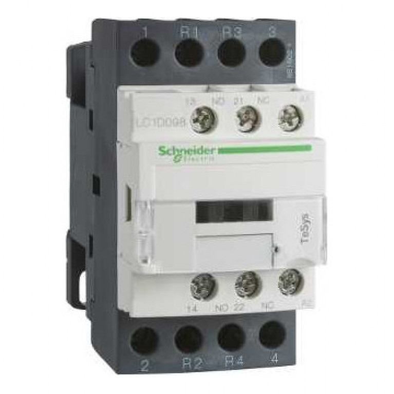 КОНТАКТОР.4P(2НО+2НЗ),АС1.20А,110V DC ЗАЖИМ ПОД КОЛЬЦ. НАКОН.
