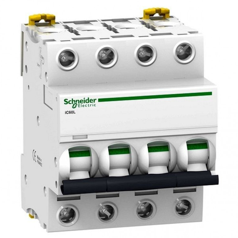 Автоматический выключатель Schneider Electric Acti9 4P 10А (Z) 25кА, A9F92410