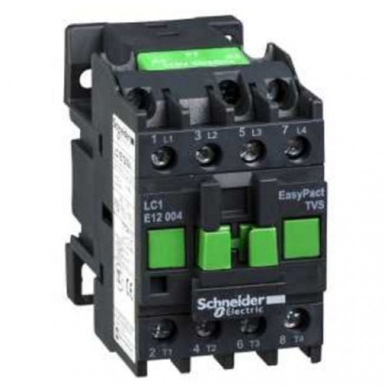 Контактор Schneider Electric EasyPact TVS 4P 25А 400//110В AC, LC1E12004F7