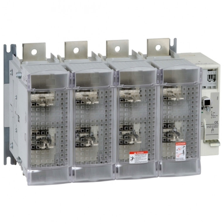 Рубильник с предохранителем Schneider Electric TeSys GS 1250А 4P, 4, GS2V4