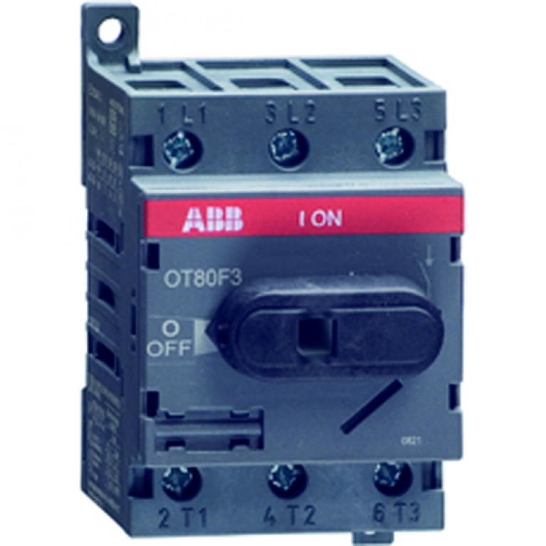 Рубильник ABB OT80 80А 4P, фронтальное исполнение, 1SCA105413R1001
