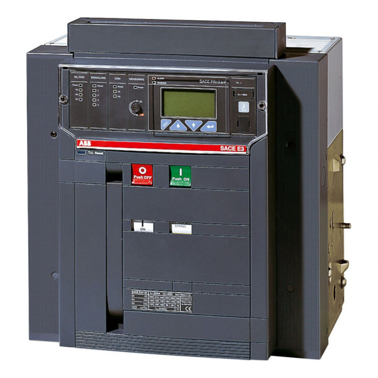 Воздушный автомат ABB Emax 3200А 4P, 100кА, стационарный, 1SDA056505R1