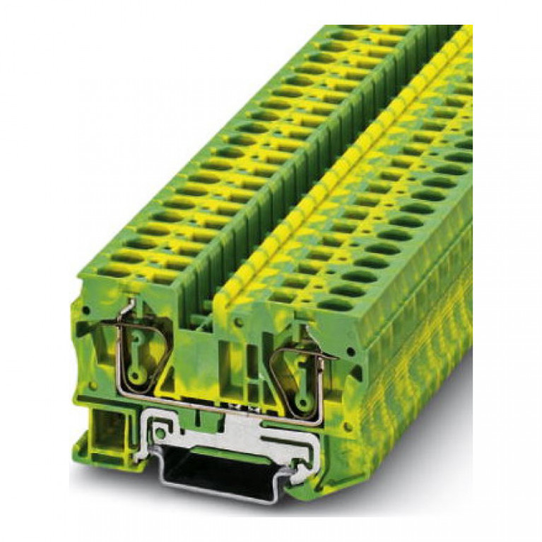 Клемма защитного провода PHOENIX CONTACT 0,2.6 мм², желто-зеленый, 3031500