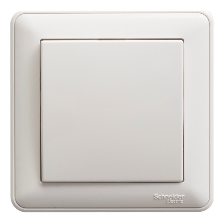 Переключатель 1-клавишный Schneider Electric W59, скрытый монтаж, белый, VS616-156-18