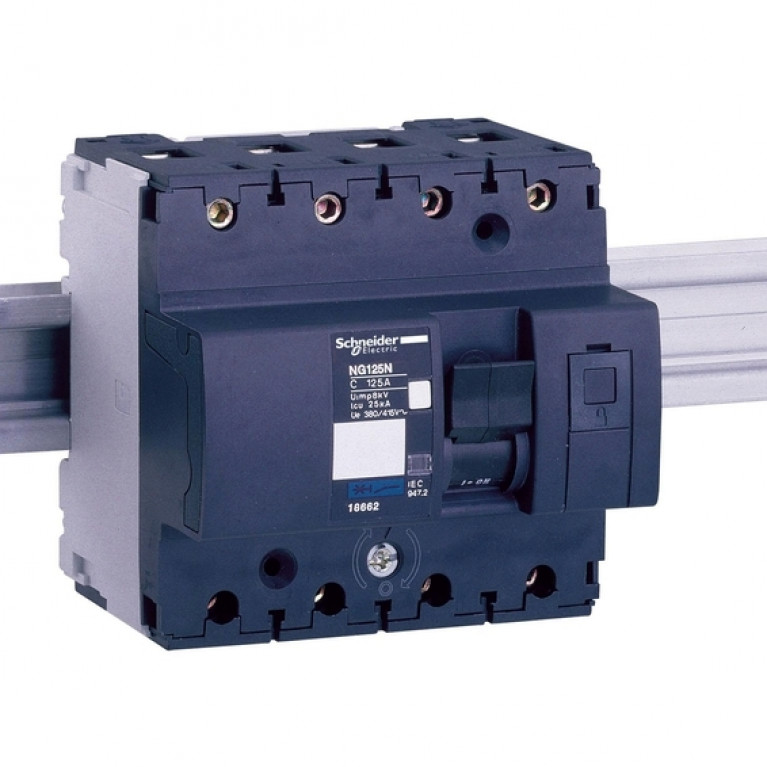 Автоматический выключатель Schneider Electric Acti9 4P 32А (B) 40кА, 18772