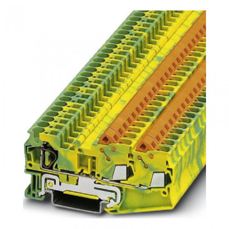 Клемма защитного провода PHOENIX CONTACT 0,5.2,5 мм², желто-зеленый, 3050358