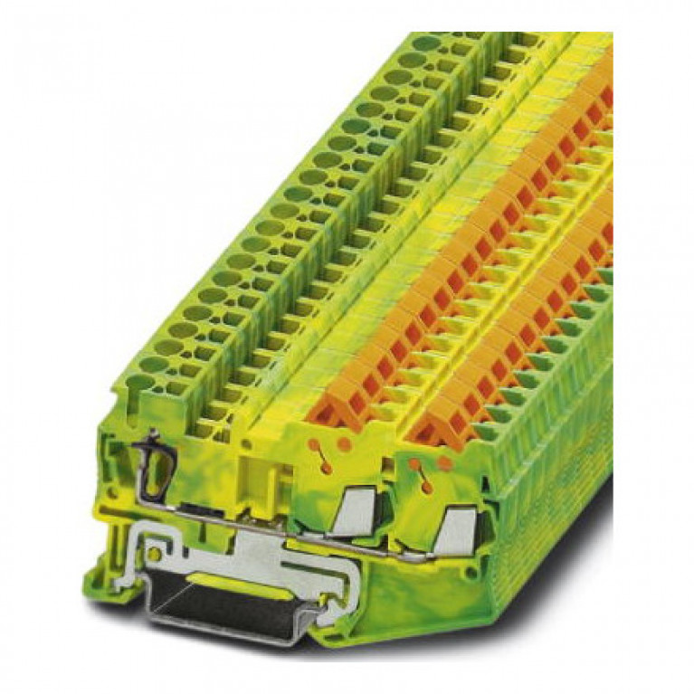 Клемма защитного провода PHOENIX CONTACT 0,25.1,5 мм², желто-зеленый, 3206364