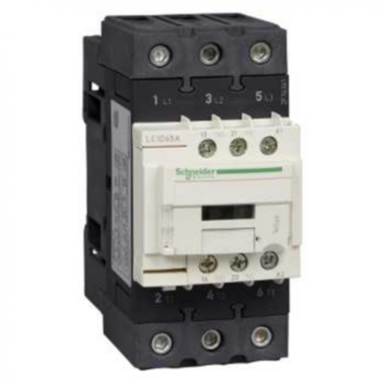 Контактор Schneider Electric TeSys LC1D 3P 56А 400//24В AC 30кВт, LC1D65AB7TQ