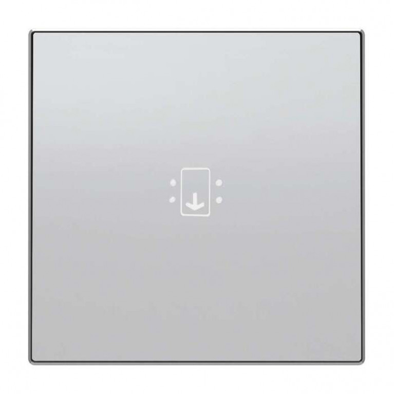 Накладка на карточный выключатель ABB SKY, алюминий, 2CLA851400A1301