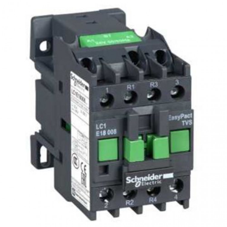 Контактор Schneider Electric EasyPact TVS 4P 32А 400//24В AC, LC1E18008B7
