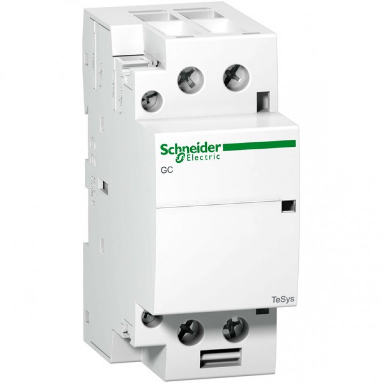 Модульный контактор Schneider Electric TeSys GC 2P 40А 250//24В AC, GC4020B5