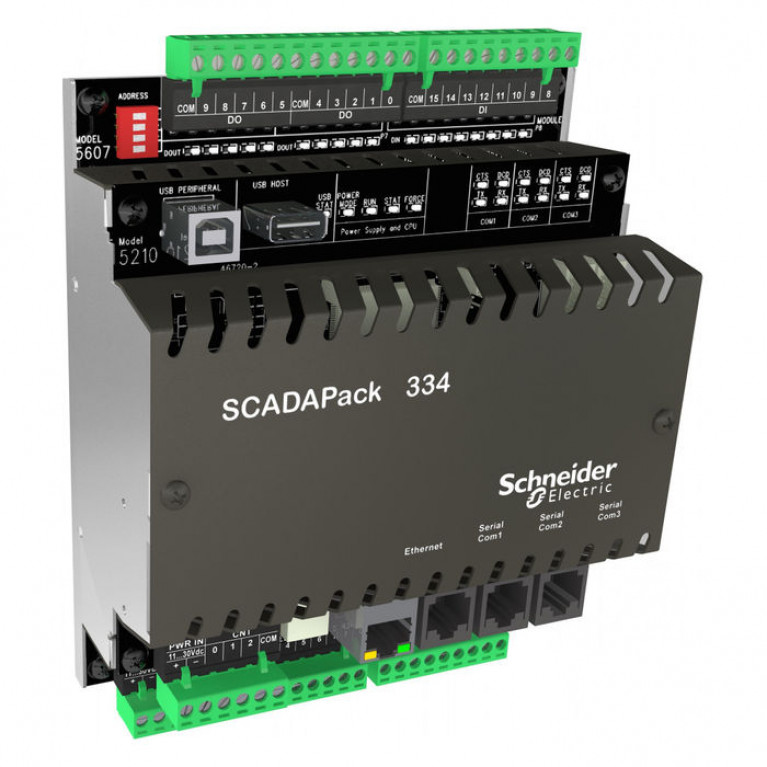 SCADAPack 334 RTU,IEC61131,24В,реле