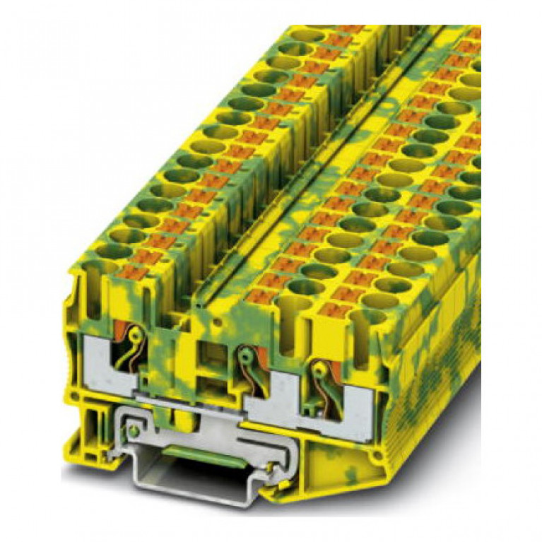 Клемма защитного провода PHOENIX CONTACT 0,5.6 мм², желто-зеленый, 3211498