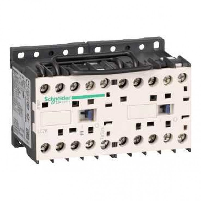 Реверсивный контактор Schneider Electric TeSys LC2K 3P 6А 400//240В AC 2.2кВт, LC2K0610U7