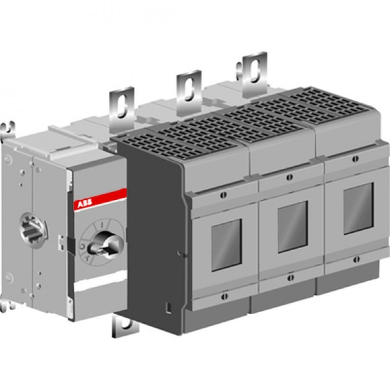 Рубильник с предохранителем ABB OS630 630А 3P, 3, без рукоятки, 1SCA022825R2670