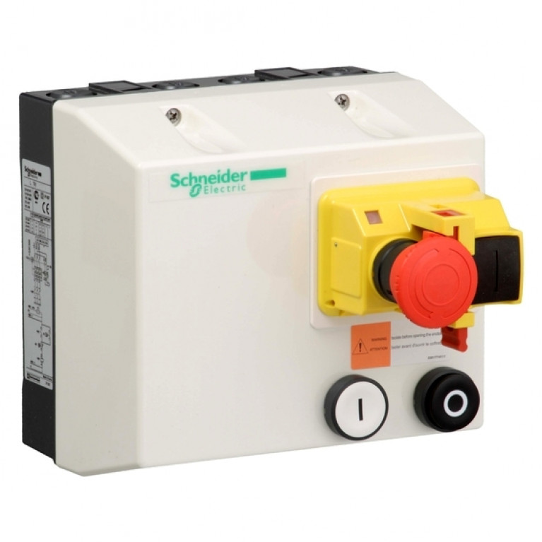 Пускатель в корпусе Schneider Electric TeSys LG 4А, 2.2кВт 400//380В, LG7K06Q710