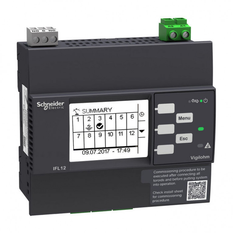 Локализатор повреждения изоляции IFL12, 110-440В, Modbus