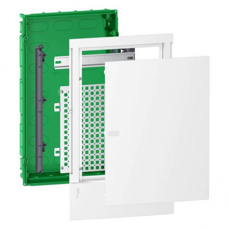 MINI PRAGMA IT щит МУЛЬТИМЕД. встраив. с белой дв. 3РЯДАх12МОД.,IP40,IK07,Италия