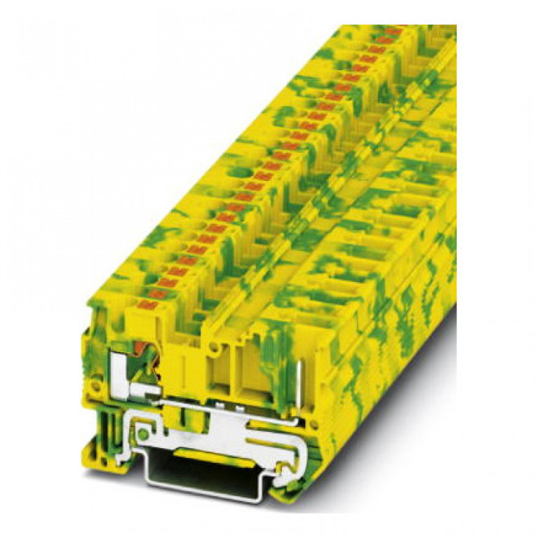 Клемма защитного провода PHOENIX CONTACT 0,2.4 мм², желто-зеленый, 3211942