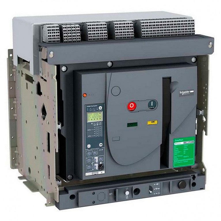 Выключатель-разъединитель Schneider Electric EasyPact MVS 4000А 3P, 50кА, выкатной, MVS40N3NW0D