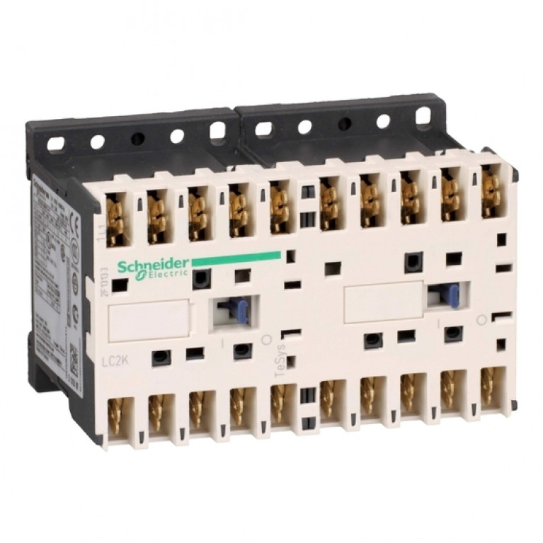 Реверсивный контактор Schneider Electric TeSys LC2K 3P 25А 400//220В AC, LC2K090047M7