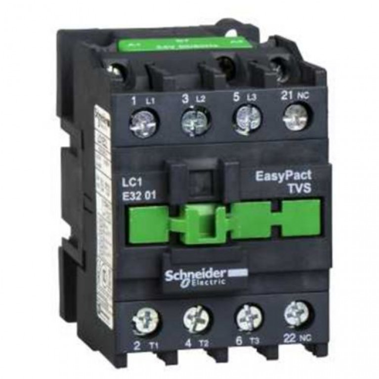 Контактор Schneider Electric EasyPact TVS 3P 32А 400//110В AC, LC1E3201F7