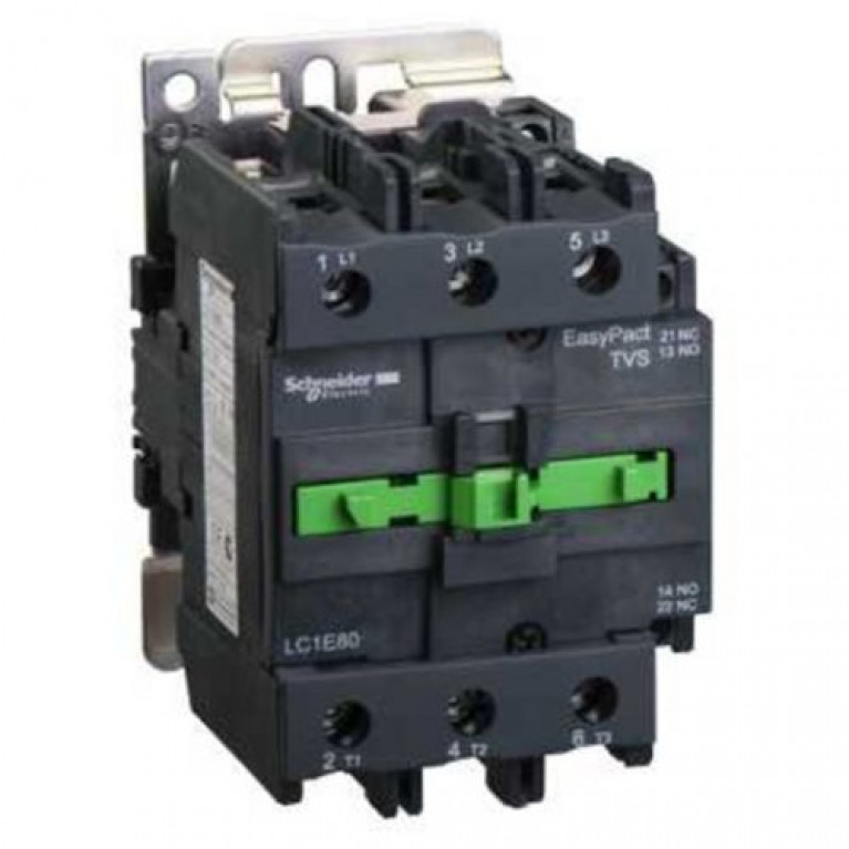 Контактор Schneider Electric EasyPact TVS 3P 80А 400//110В AC, LC1E80F7