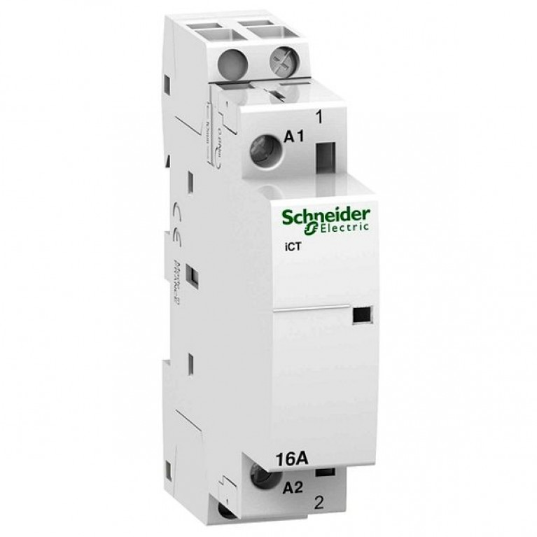 Модульный контактор Schneider Electric iCT 1P 16А 230//48В AC, A9C22211