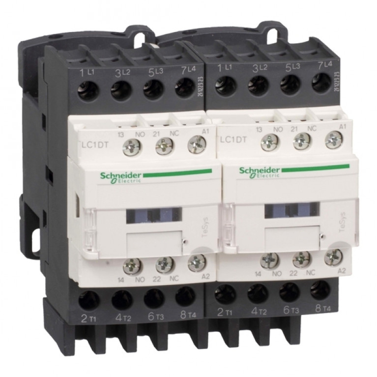 Контактор Schneider Electric TeSys LC2D 4P 40А 400//415В AC, LC2DT40N7
