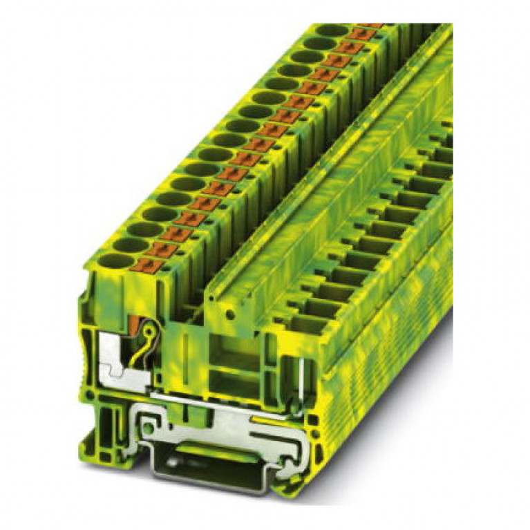 Клемма защитного провода PHOENIX CONTACT 0,5.6 мм², желто-зеленый, 3061774