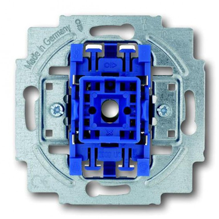 Механизм переключателя 1-клавишного ABB коллекции BJE, с подсветкой, скрытый монтаж, 2CKA001022A0659