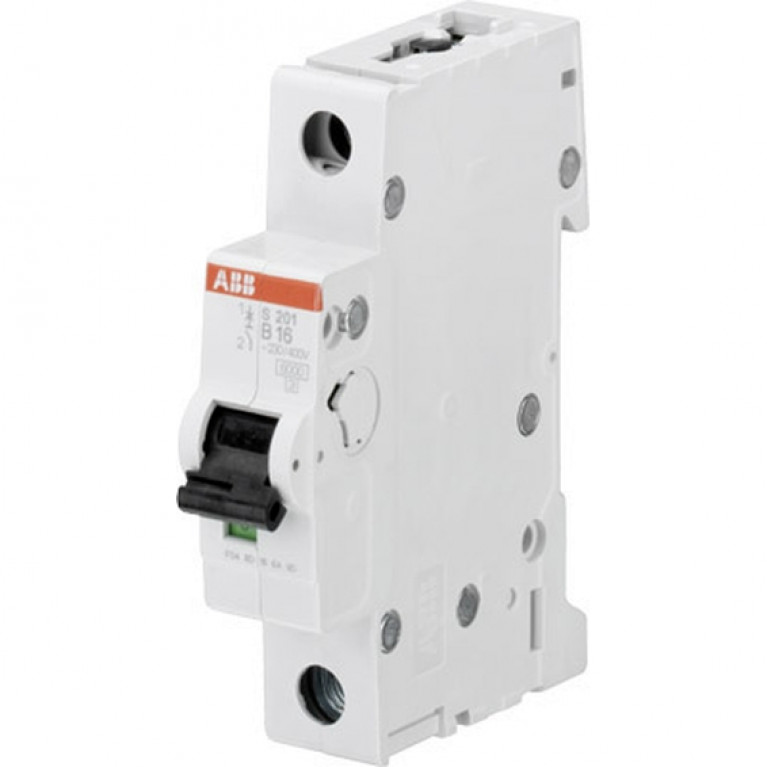 Автоматический выключатель ABB S200M 1P 25А (B) 10кА, 2CDS271001R0255