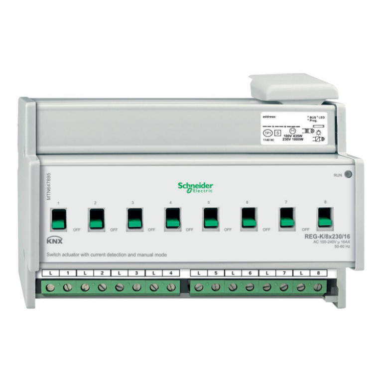 АКТОР ДЛЯ ВЫКЛ REG-K//8X230//16 С РУЧ УПР