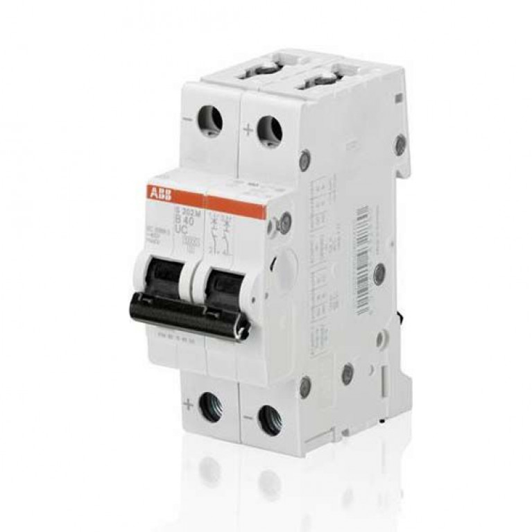 Автоматический выключатель ABB S200M 2P 10А (B) 10кА, 2CDS272061R0105