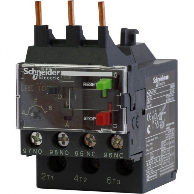 Реле перегрузки тепловое Schneider Electric EasyPact TVS 2,5-4А, класс 10A, LRE08