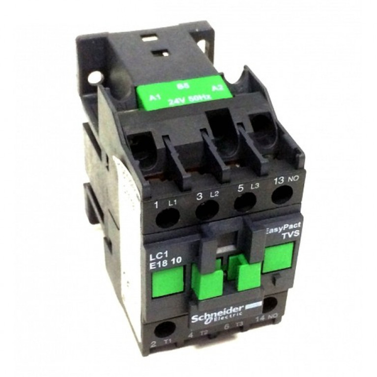 Контактор Schneider Electric EasyPact TVS 3P 18А 400//24В AC, LC1E1810B5