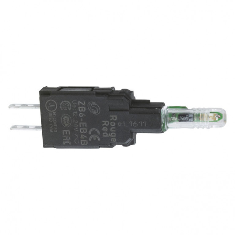 КОНТ. БЛОК C LED,48-120В,БЕЛЫЙ