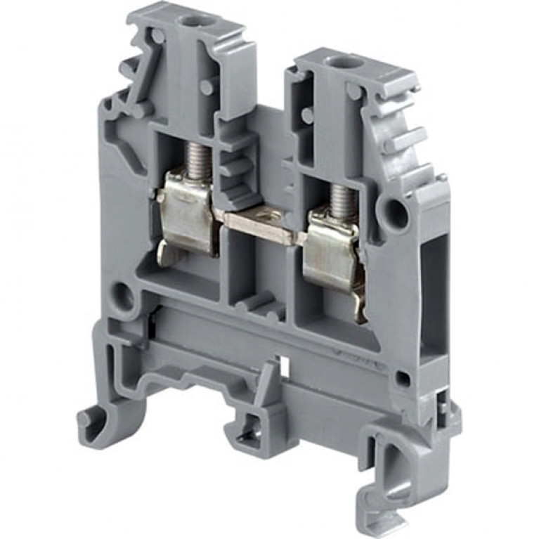 Проходная клемма с винтовым зажимом ABB SNA 2,5 мм², серый, 1SNA115486R0300