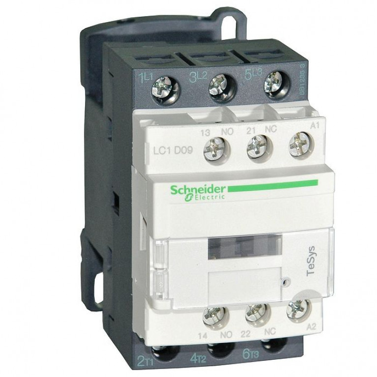 Контактор Schneider Electric TeSys LC1D 3P 9А 400//220В AC 4кВт, LC1D09M7TQ
