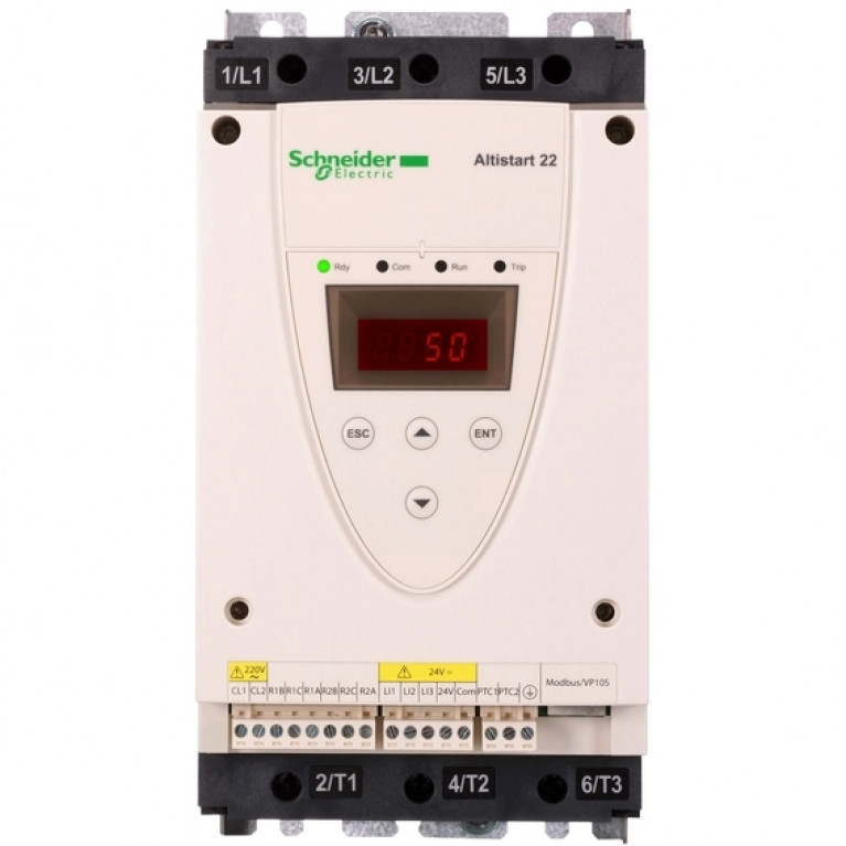 Schneider Electric ALTISTART 47А, 230//110В, ATS22D47S6U