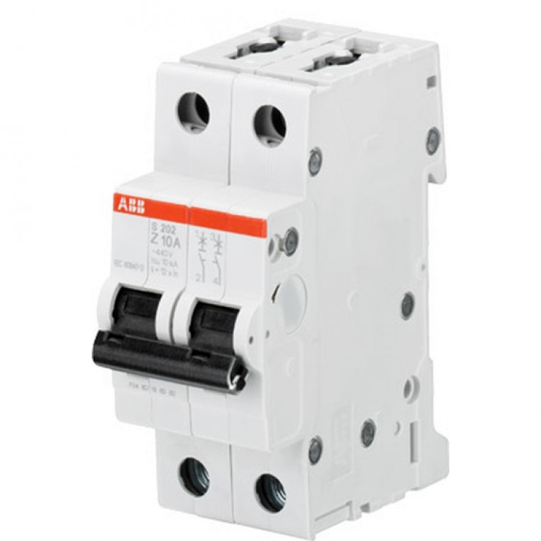Автоматический выключатель ABB S200M 2P 20А (Z) 10кА, 2CDS272001R0488