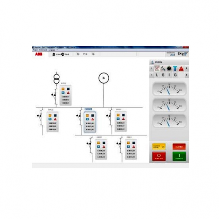 Система диспетчеризации и контроля Ekip View на 60 устройств