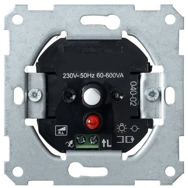 Светорегулятор поворотно-нажимной IEK BOLERO, 600 Вт, EDB10-03