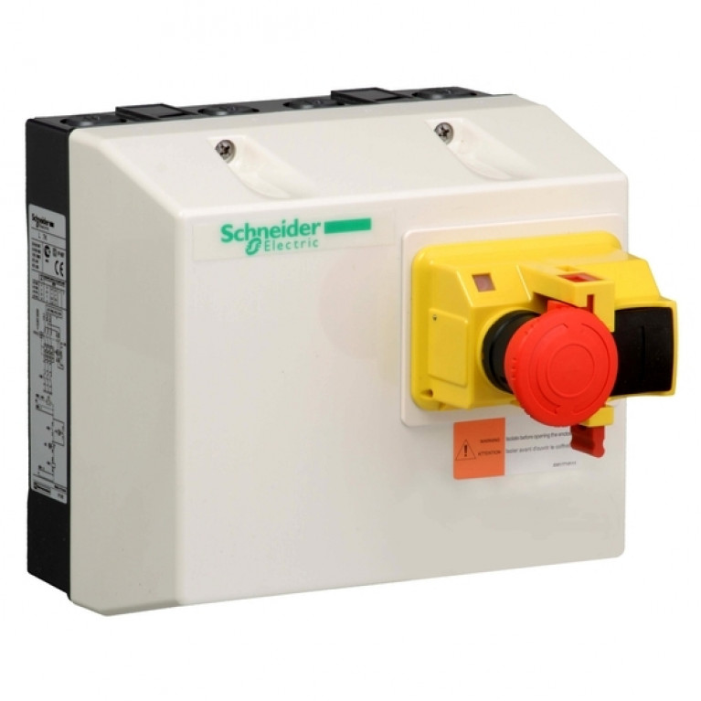 Пускатель в корпусе Schneider Electric TeSys LJ 2.5А, 1.5кВт 400//24В, LJ7K06Q708A04